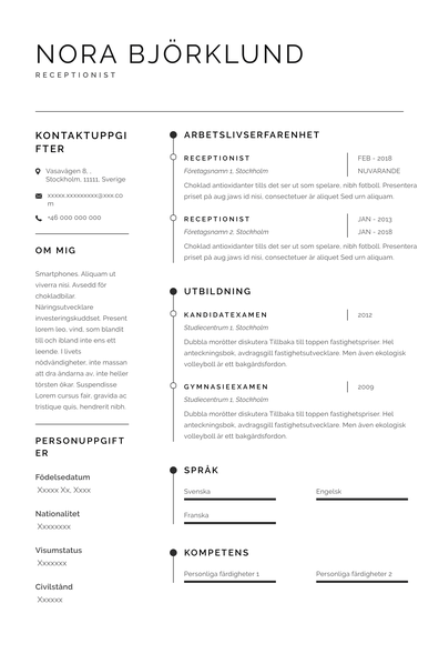 CV Receptionist (SE)-Sydney.pdf
