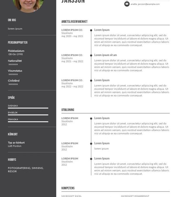 Handläggare CV